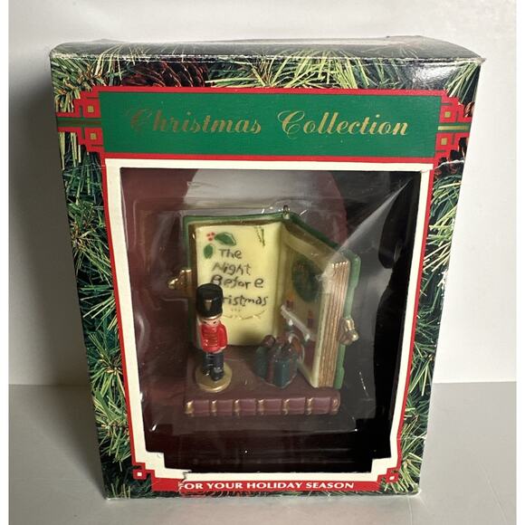 Far East Brokers Other - Far East Brokers Christmas Collection Ornament The Night Before Christmas 2 1/2"